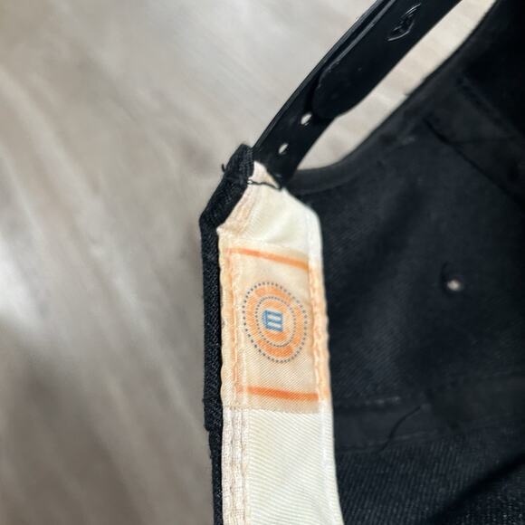 Vintage Sports Specialties Michigan Wolverines‎ Script Snapback Hat Black Wool - Picture 5 of 11